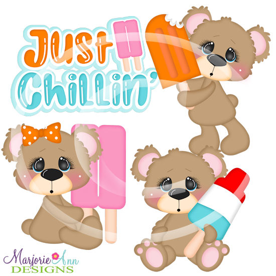 Charlie & Jojo Just Chillin SVG Cutting Files - Click Image to Close